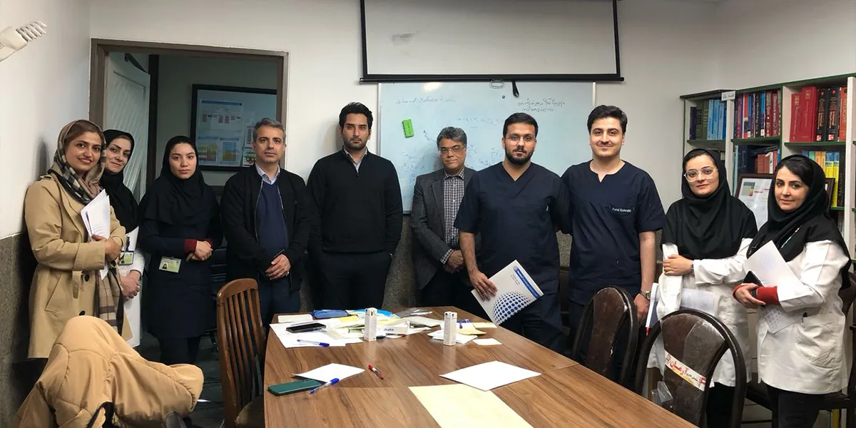 کارگاه آموزشی پانسمان در بیمارستان باهنر فرهنگیان